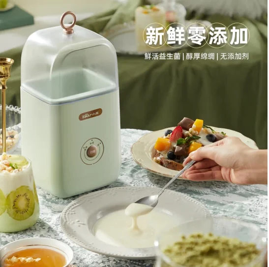 

Bear Yogurt Machine Home Fully Automatic Portable Acidity Adjustable Constant Temperature Heating Yogurt Fermentation SNJ-C12S3
