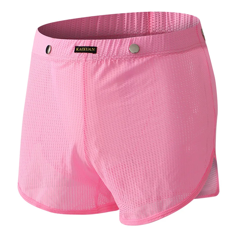 

Mesh Loose Aloe Pants Breathable Sports Boxer Briefs