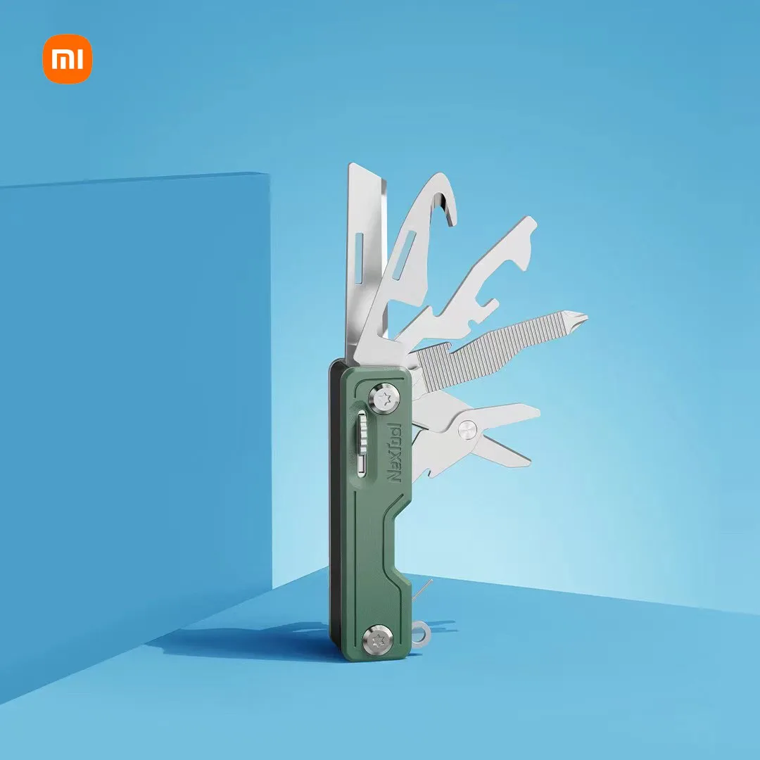 Nextool 휴대용 다기능 나이프, 야외 캠핑 장비, 접이식 도구, 휴대용 나이프, 병따개 