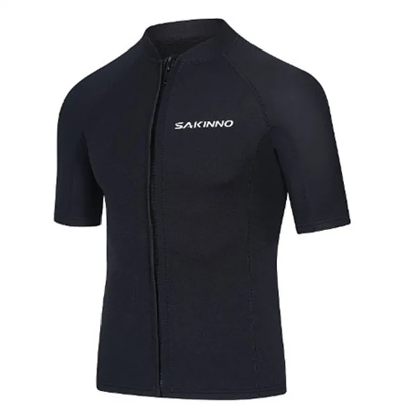 Diving Suits 2MM Short Sleeve Wetsuit Couple Separation Snorkeling Suit Sun Protective for Scuba Diving Snorkeling Surfing Swimming