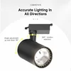 Set Led Track Light 12W 20W 30W 40W COB Ceiling Spots Light Fixture 220V Rail Spot Led Track Lighting For Living Room Shop Store 5