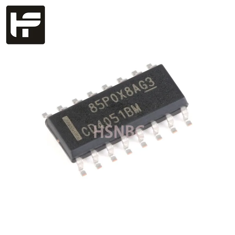 

10Pcs/Lot CD4051BM CD4051BM96 SOIC-16 100% Brand New Original Stock IC Chip