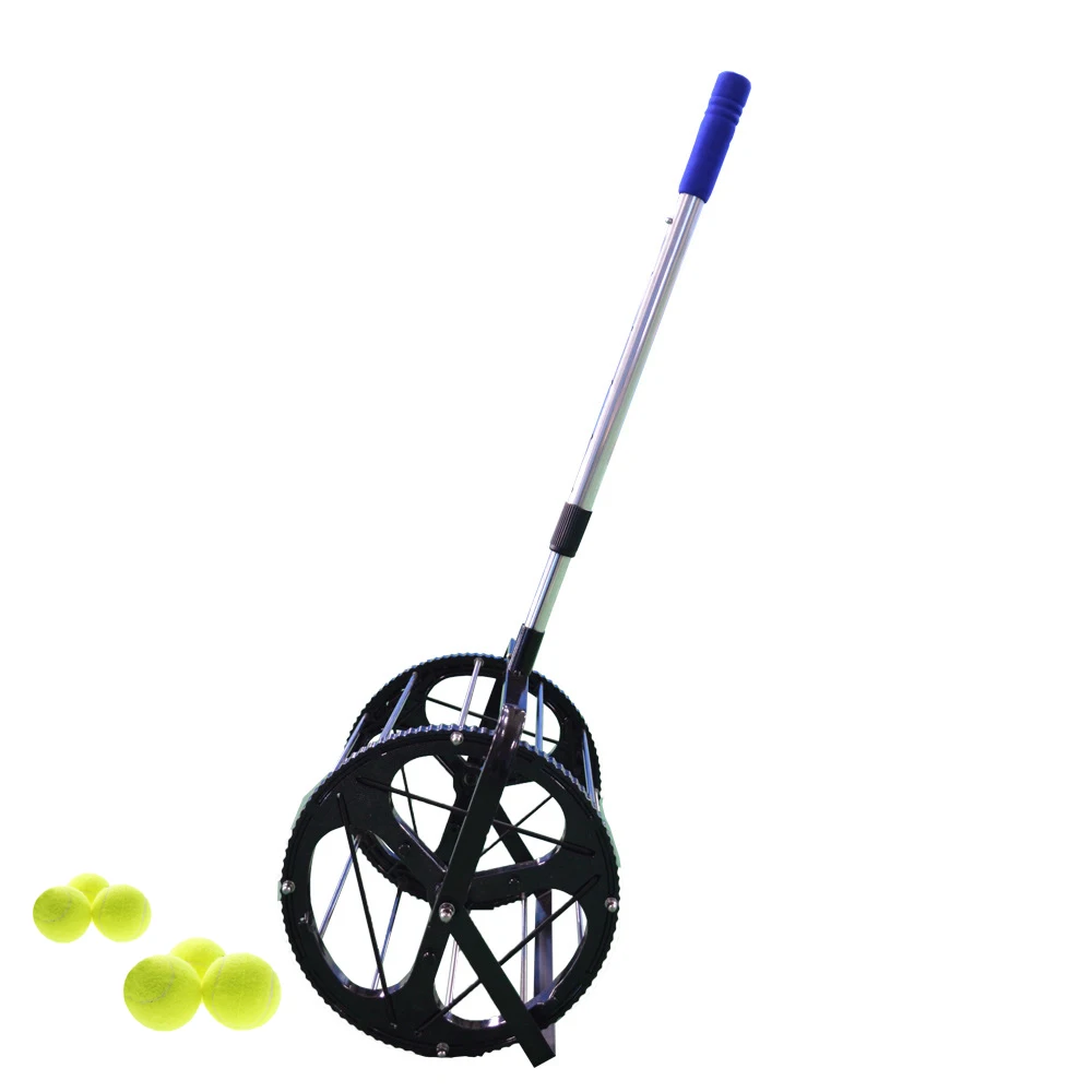 Adjustable Height Pick Up 55 Balls Collector Box Trainer Tennis Ball Picker NEW 