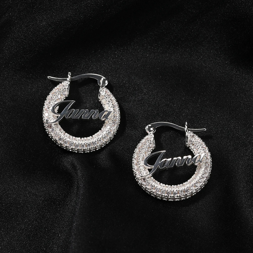 Рисунок 5 - Серьги-кольца из нержавеющей стали под заказ