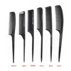 Hairdressing Carbon Comb Hairstylist Hair Cutting Comb Tail Comb Professional Barber Accessories Teasing Combs For Hairdresser 1
