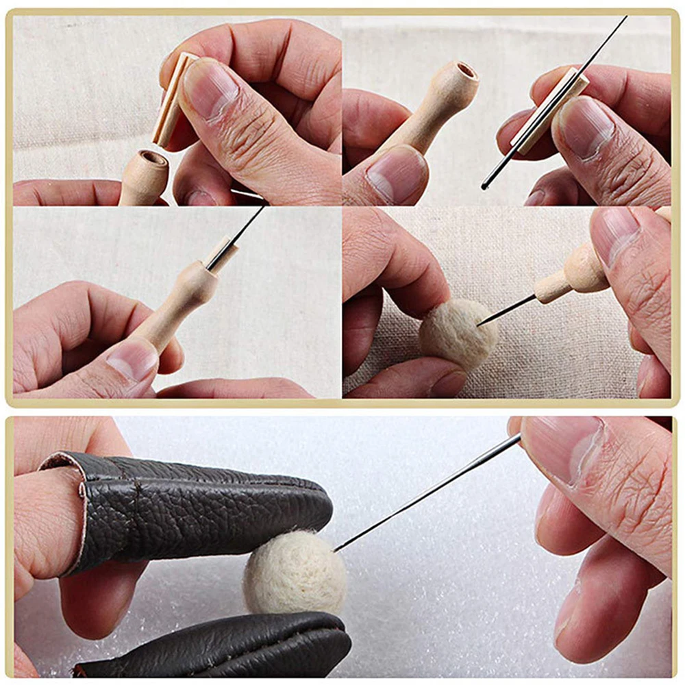 100 Pièces Aiguilles à Feutrer, Aiguilles à Feutrer En Laine