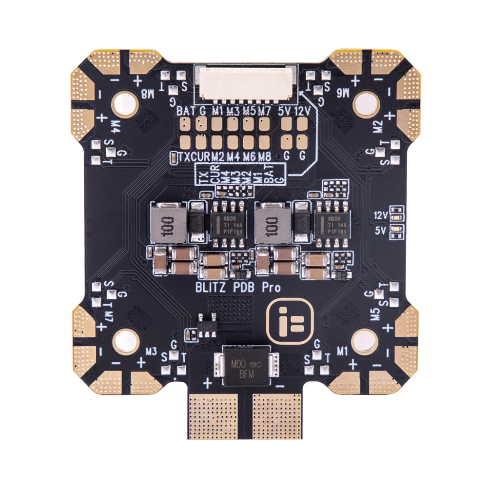 IFlight BLITZ PDB 55A / BLITZ PDB Pro 80A 4-8S LIPO 5V 12V Dual 
