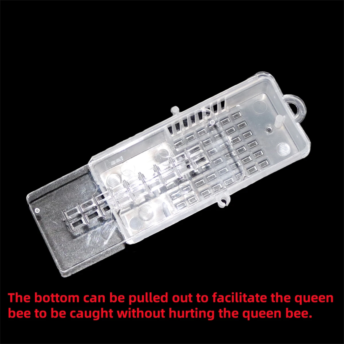 10Pcs Transparent Queen Bee Cage Plastic Large Size Multifunctional Box Queen Bee Escape Prevention Frame Beekeeping Supplies