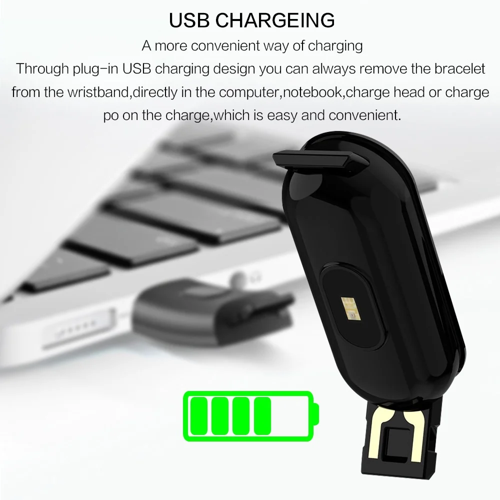 심박수 측정, 걸음 수 측정, 칼로리 측정, 전화 및 메시지 알림 기능을 갖춘 방수 야외 활동용 피트니스 트래커