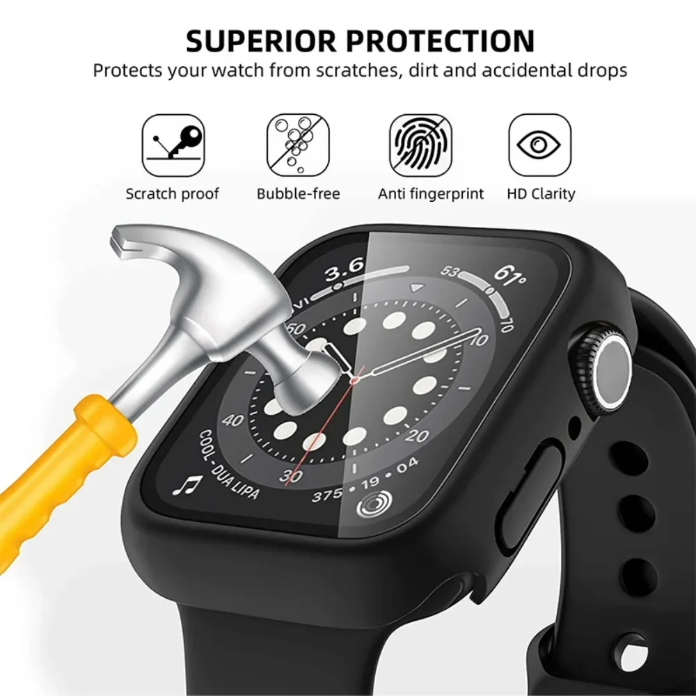 Premium Glass Cover Screen Protector Bumper