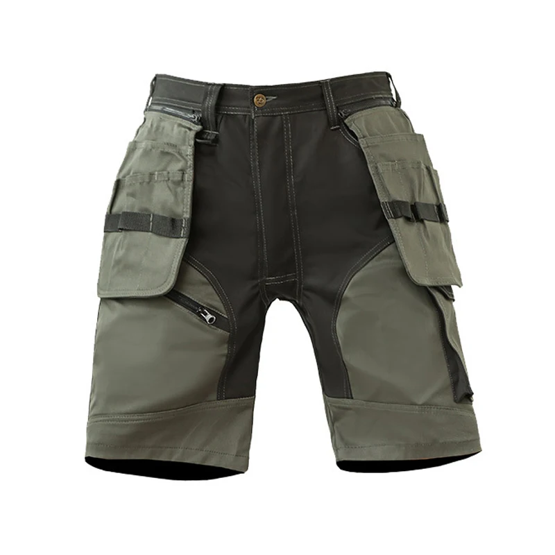 Work Shorts for Men Workwear with Multi Functional Pockets Work Shorts Men Heavy Duty 5