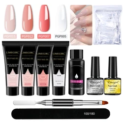 Nail Art Enhancement Kit - Poly Gel Varnish Set (Set 1)