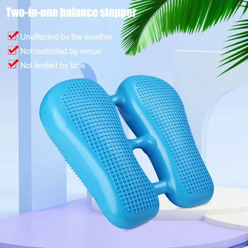 In-situ Exercise Mini Stepper Portable Folding Foot Peddle Exerciser for Home Weight Loss leg fitness stepper