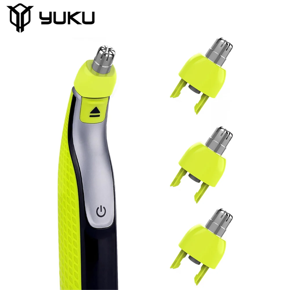 Сменная головка триммера для носа и волос YUKU для Philips One Blade QP2520 QP2515 QP2630 QP6510 QP6520 QP6530 Гибридная элек...