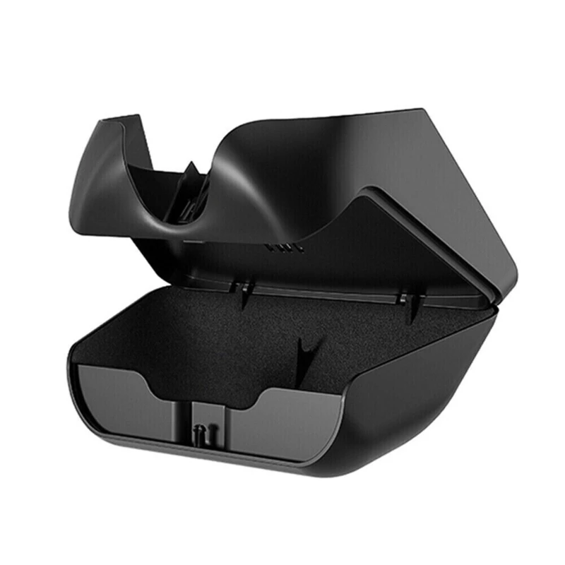 Eyeglasses Holder Tray Sunglasses Storage Box Push Switch Glasses for