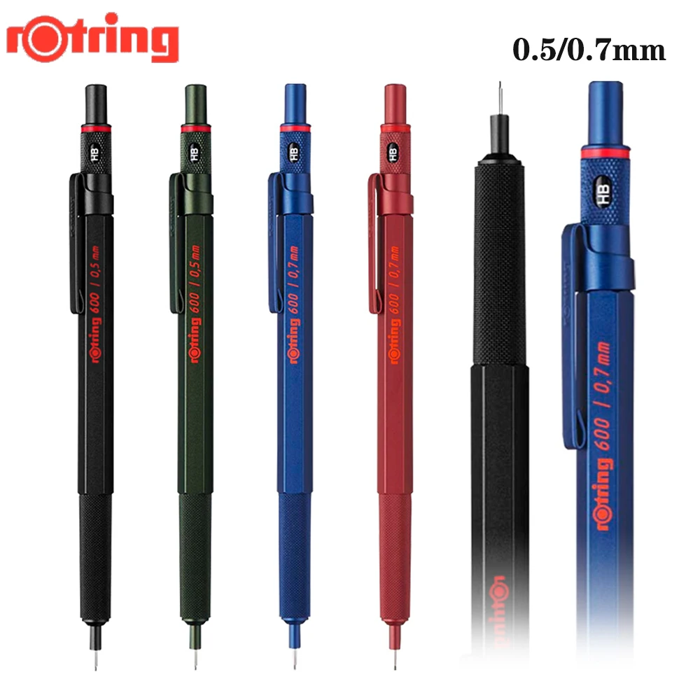 

All Metal Mechanical Pencil 0.5/0.7mm Architectural Design Line Draft Drawing Low Center of Gravity Professional Art Stationery