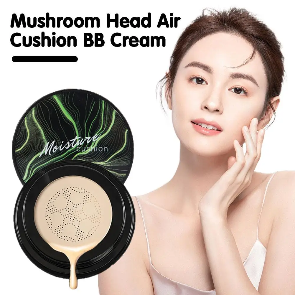 

Mushroom Head Cushion BB CC Cream Waterproof permeable Cream Oil-control Mushroom Whitening Make Up Moisturizing Sponge W4L6