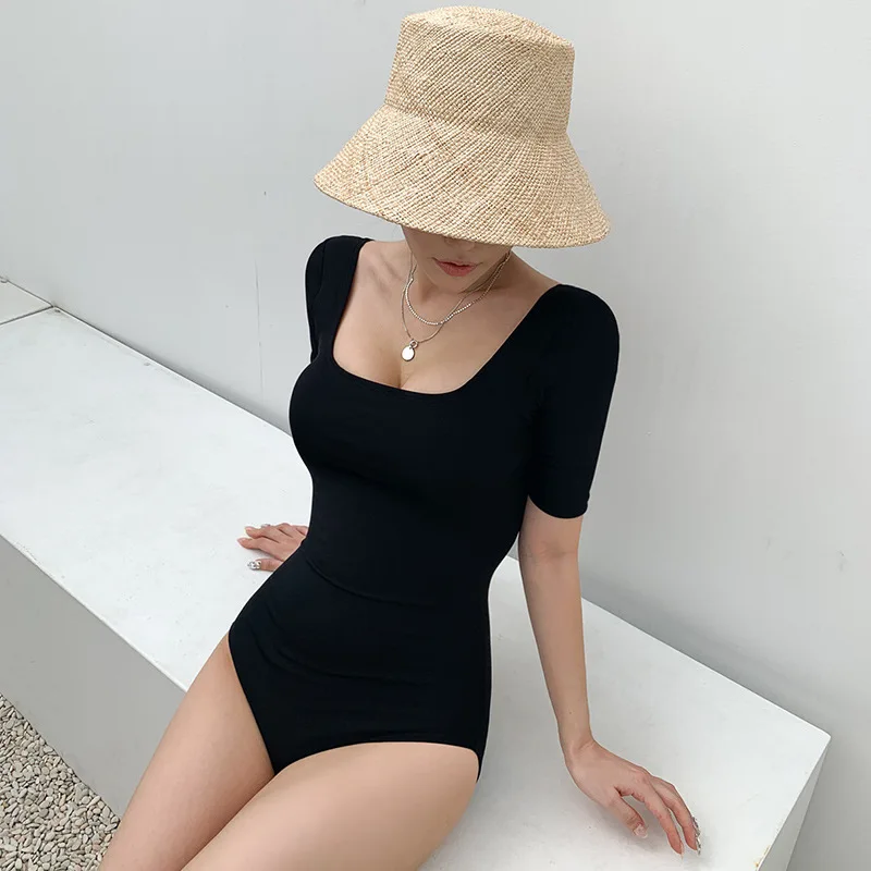 Women's Swimsuit Korean Bikini Swimsuit Woman 2023 One Piece Swimsuit Conservative Swimwear Women Bikini Sexy Swimsuit One Piece