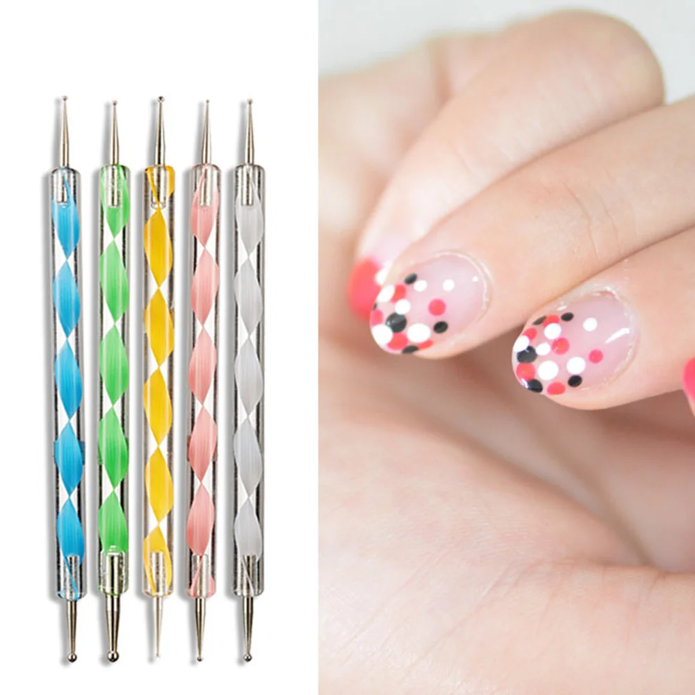 Crazy Sales Nail Art Dotting Tool Nail Pen 5pcs Of Nail Pencil Are