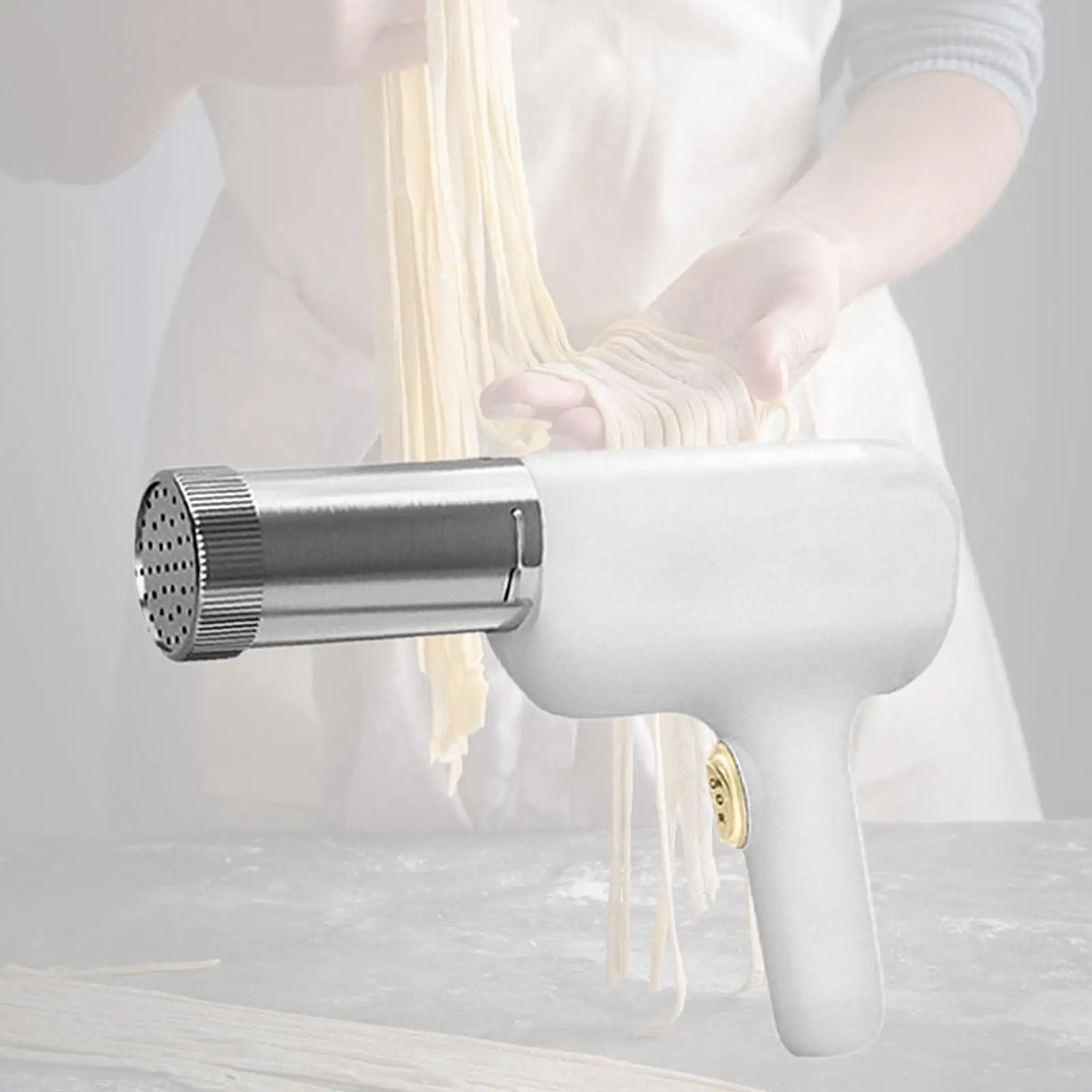 Electric Pasta Maker Automatic Pasta Extruder for Spaghetti Ramen Fettuccine