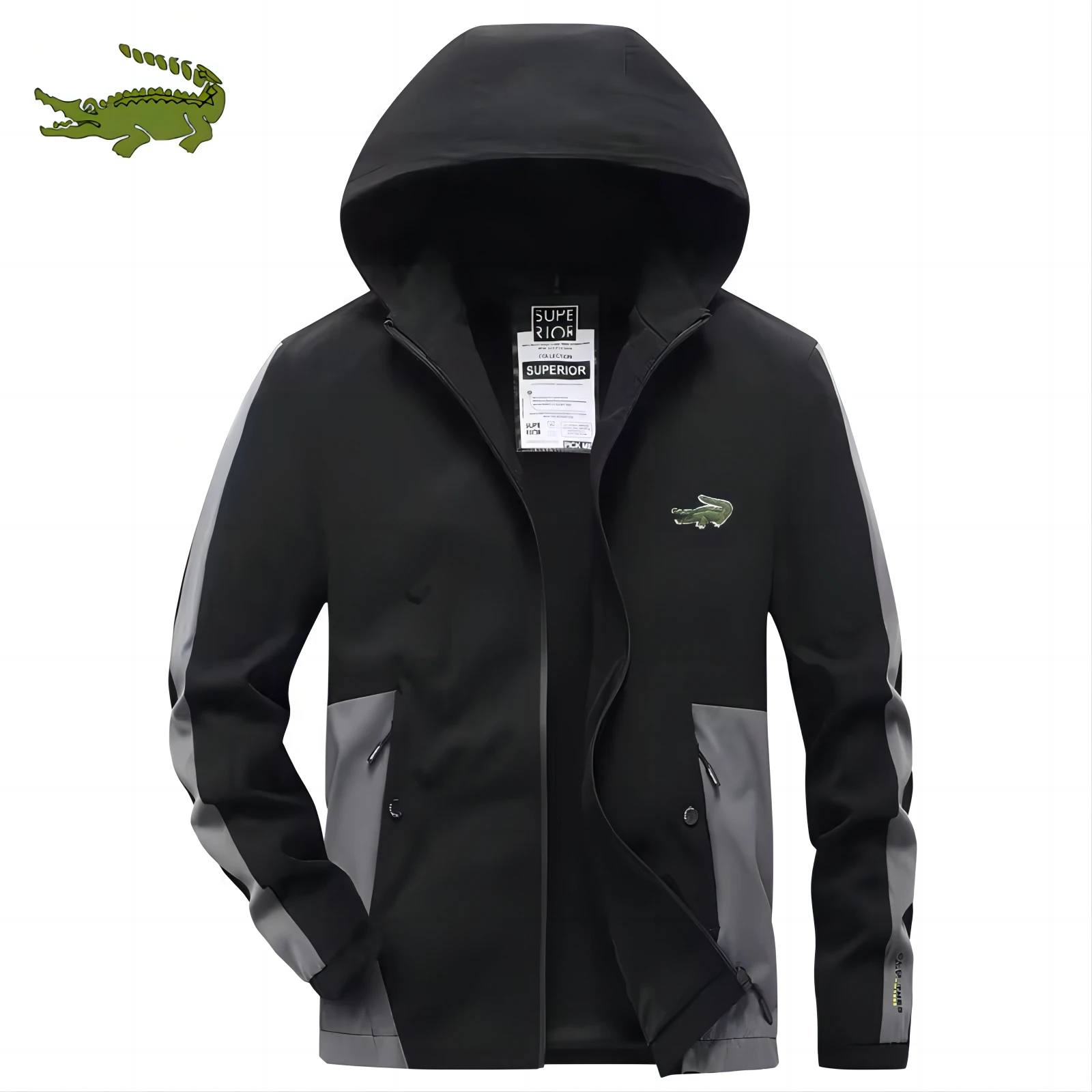 

CARTELO Spring and Autumn New Men's Casual Hooded Jacket Top Up Sports Versatile Coat