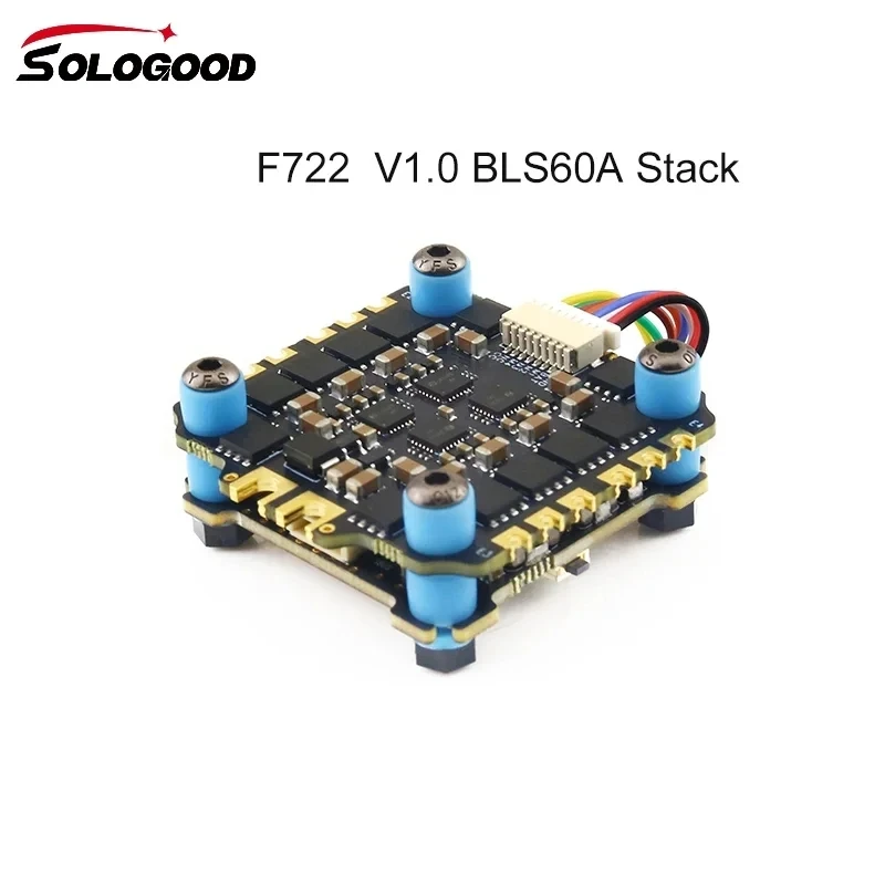SoloGood-controlador-de-vuelo-F722-Stack-icm4268p-F722-BLHELI-S-60A-4 ...