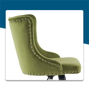 velvet desk chair