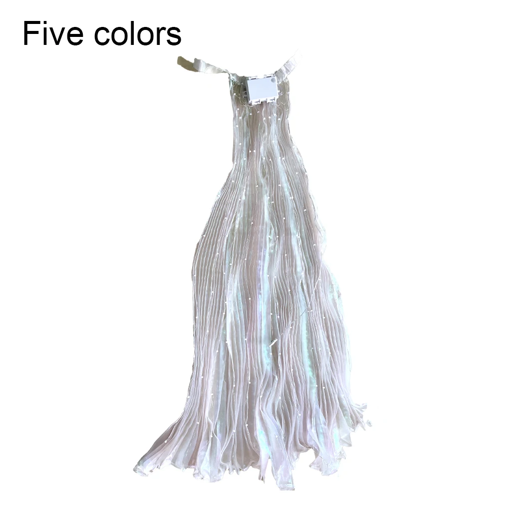 

Belly Dance Wing with Telescopic Stick LED Costumes Prop 360 Degree