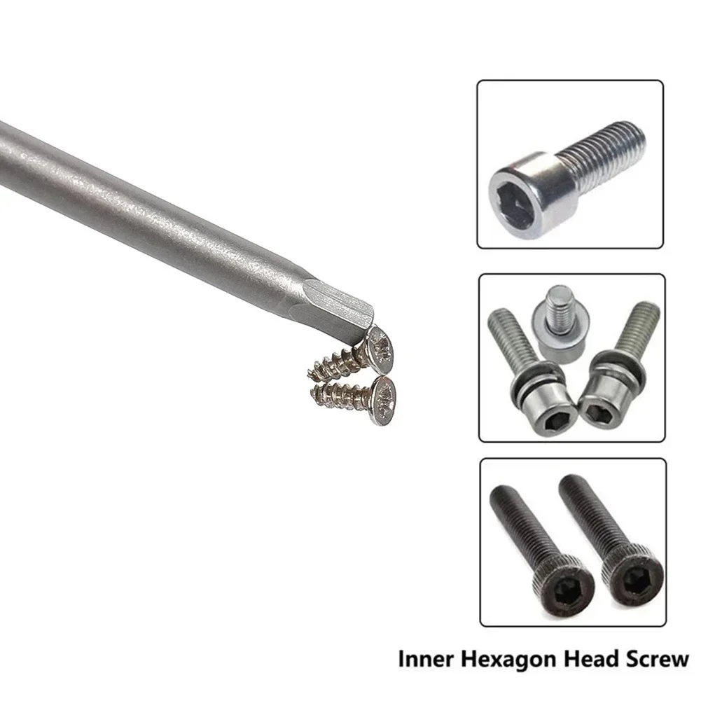 10-teiliges Set Magnetische Schraubendreher Bits, 100 Mm, 1/4 Zoll Sechskant, Aus S2-Stahl, Für Bohrmaschine & Akkuschrauber