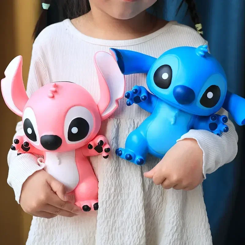 thumbnail image 2 of Figura de anime Disney Stitch de 20 cm, Lilo & Stitch, figura de acción de PVC, modelo de colección, muñeca, lindo adorno, juguete de dibujos animados, regalo de cumpleaños y Navidad, 2 of 5