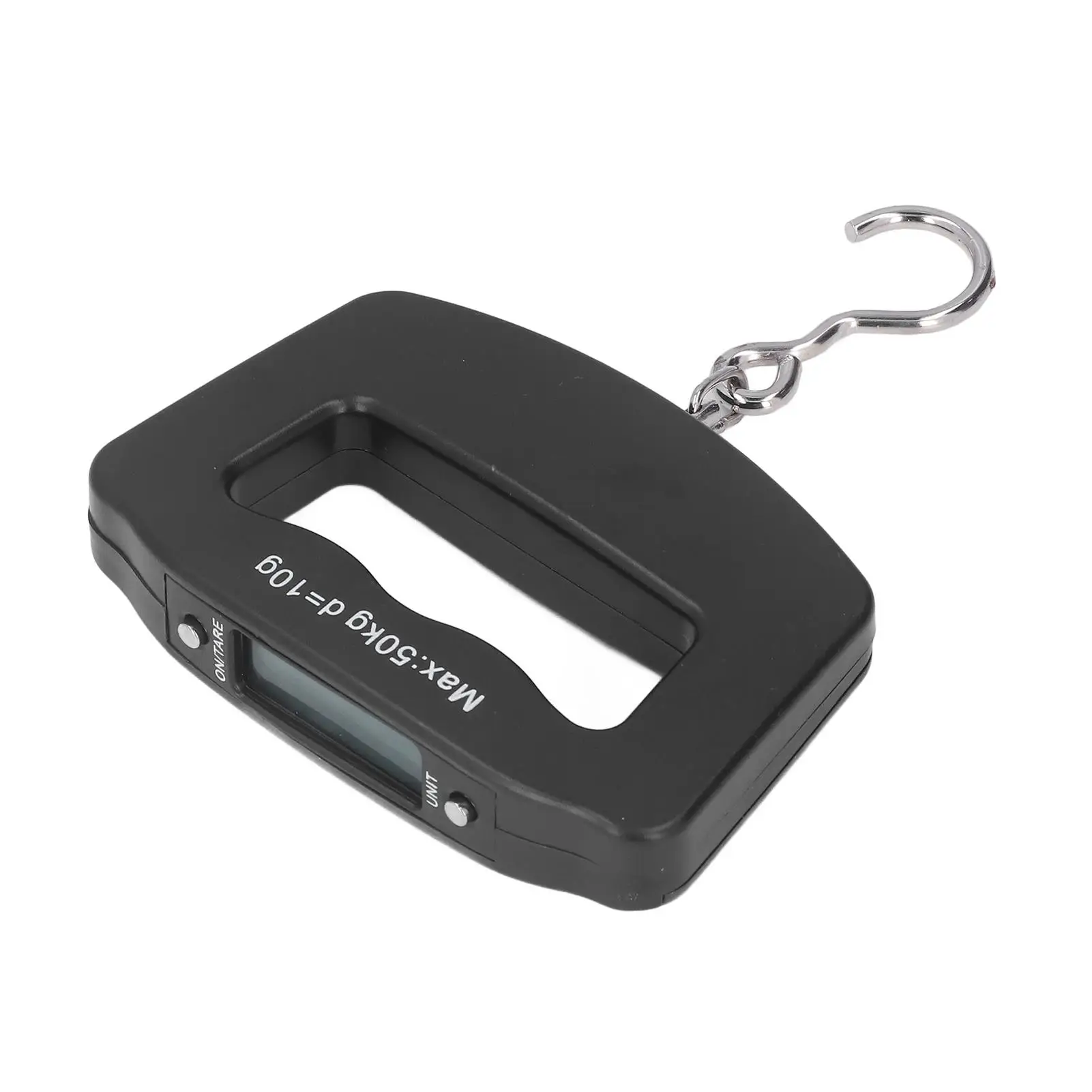 50kg Digital Hanging Scale with Hook-LCD Display, Unit Conversion Electronic Hook Scale for Fishing & for shopping