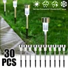 Outdoor Solar Light Solar Stainless Steel Small Tube Light Outdoor Waterproof Landscape lighting Lawn Light Garden Lawn Decorati 2