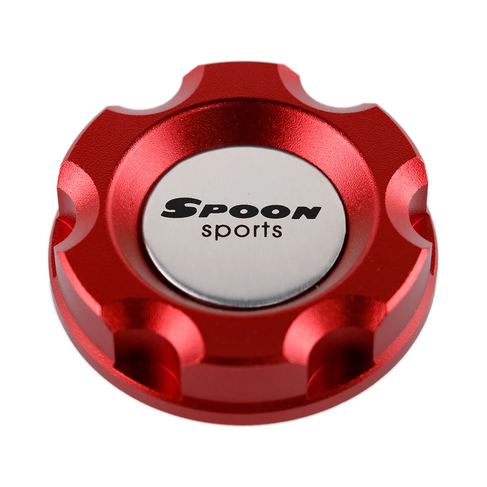 スプーンスポーツアルミニウムエンジンオイルキャップタンクカバーホンダ用