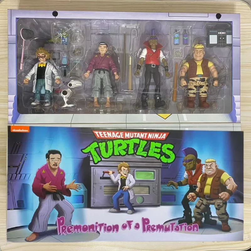 

Original NECA 54264 Teenage Mutant Ninja Turtle Action Figure Toys Manga Figurine 7-Inch Movable Model Cartoon Doll Gift for Kid