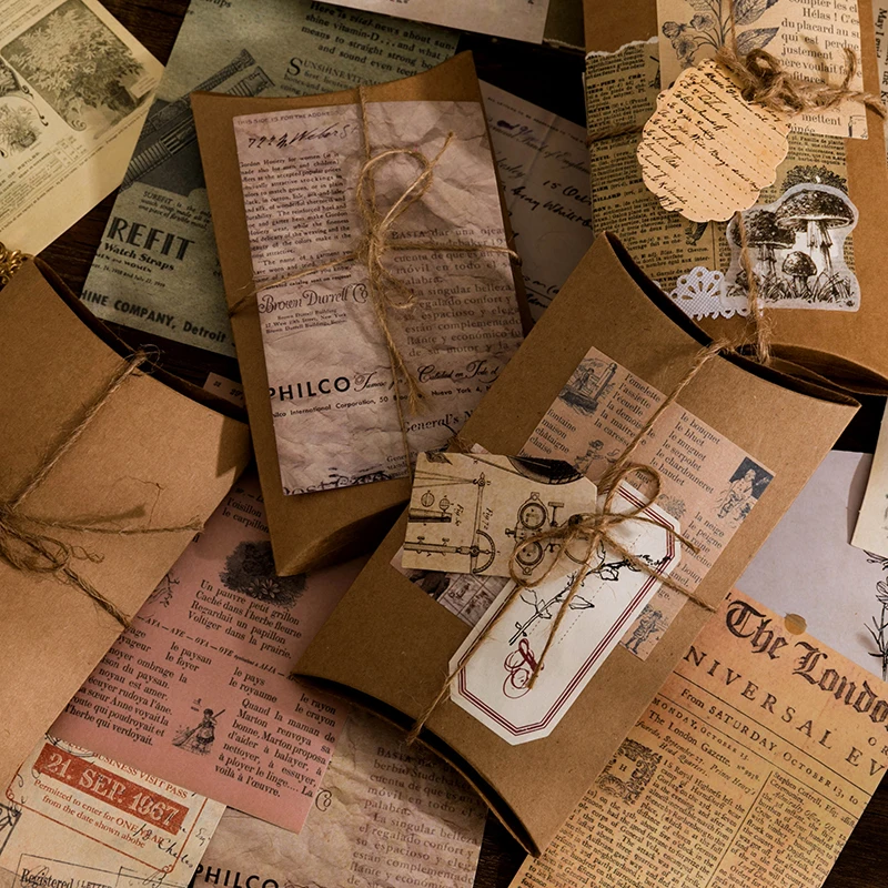 Vintage Kraft Scrapbook Kit 5