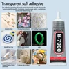LOOLIFL New B-7000 Clear Contact Phone Repair Adhesive Universal Glass Plastic DIY Jewelry Craft Adhesive Glue 15/25/50/110ML 6