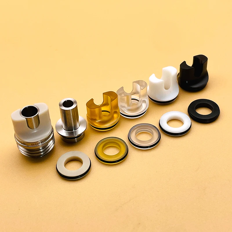 

New Monarchy Cyber Whiste 510/BB Drip Tip DL/MTL Set 316ss PC POM PEI PEEK For SXK BB / Billet Box Mod Mouthpiece Vape Accessory