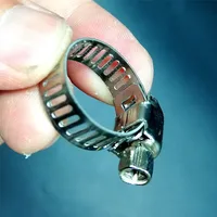 Adjustable Stainless Steel Screw Band Hose Clamps 2