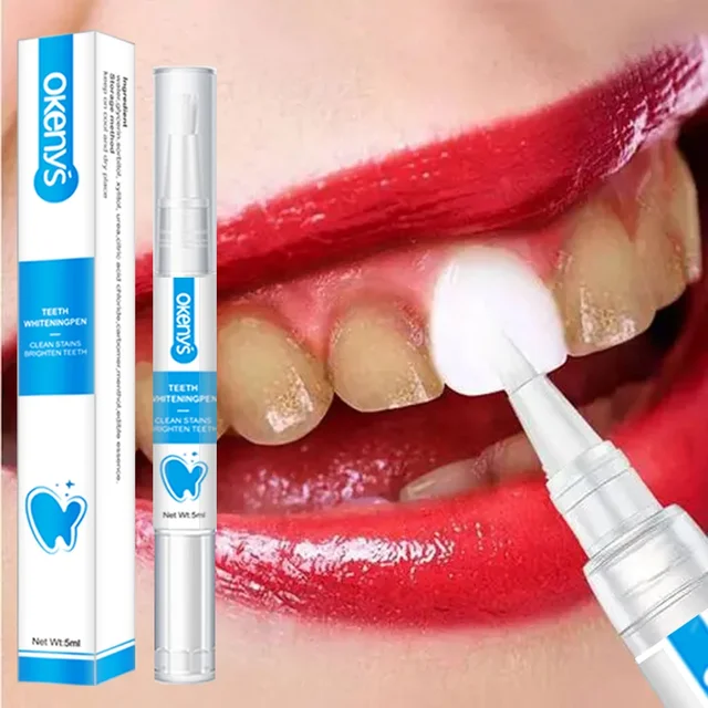 Whitening Tooth Pen Remove Smoke Stains, Coffee, Tea, Freshen Dad Breath, Oral Hygiene, Dental Care Essence, Teeth Whitening Gel 1