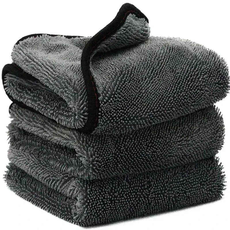 Microfiber Car Cleaning Towel Absorbent Double Thickened