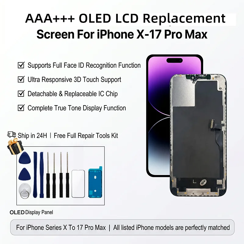 Premium OLED Display & 3D Touch Digitizer Replacement Parts