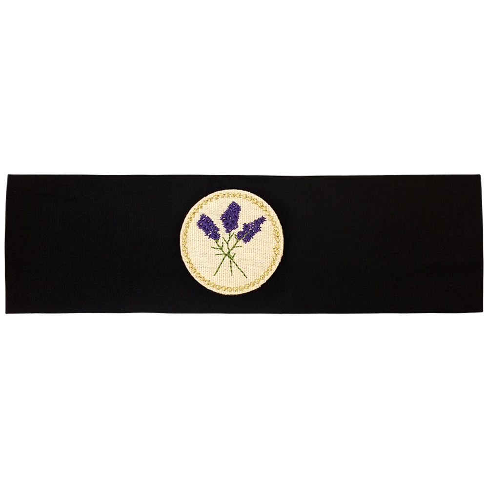 Floral Embroidered Headbands for Babies and Toddlers - Trendy Elastic Hair Accessories