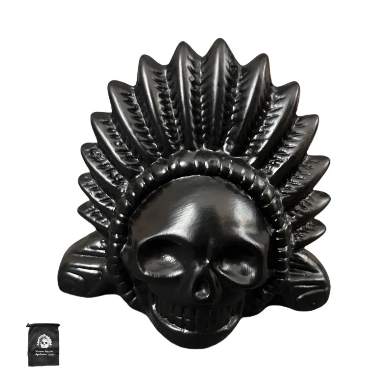 Halloween Authentic Aztec Whistle Decoration Loud Spooky Aztec Death Whistle Screaming War for Home Decor