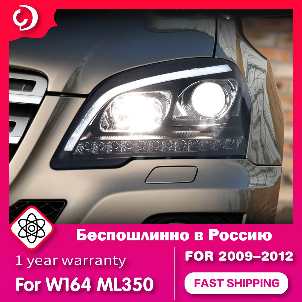 DYNAMIC SIGNAL] Benz W164 ML350 ML450 ML500 Clear Side Mirror Lights Blinker 2X
