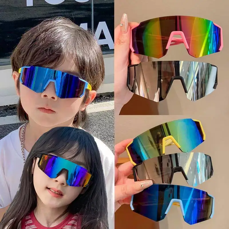 Children Cycling Sunglasses Boys Girls Fashion Windproof Outdoor Sports MTB Riding Goggles UV400 Eyewear