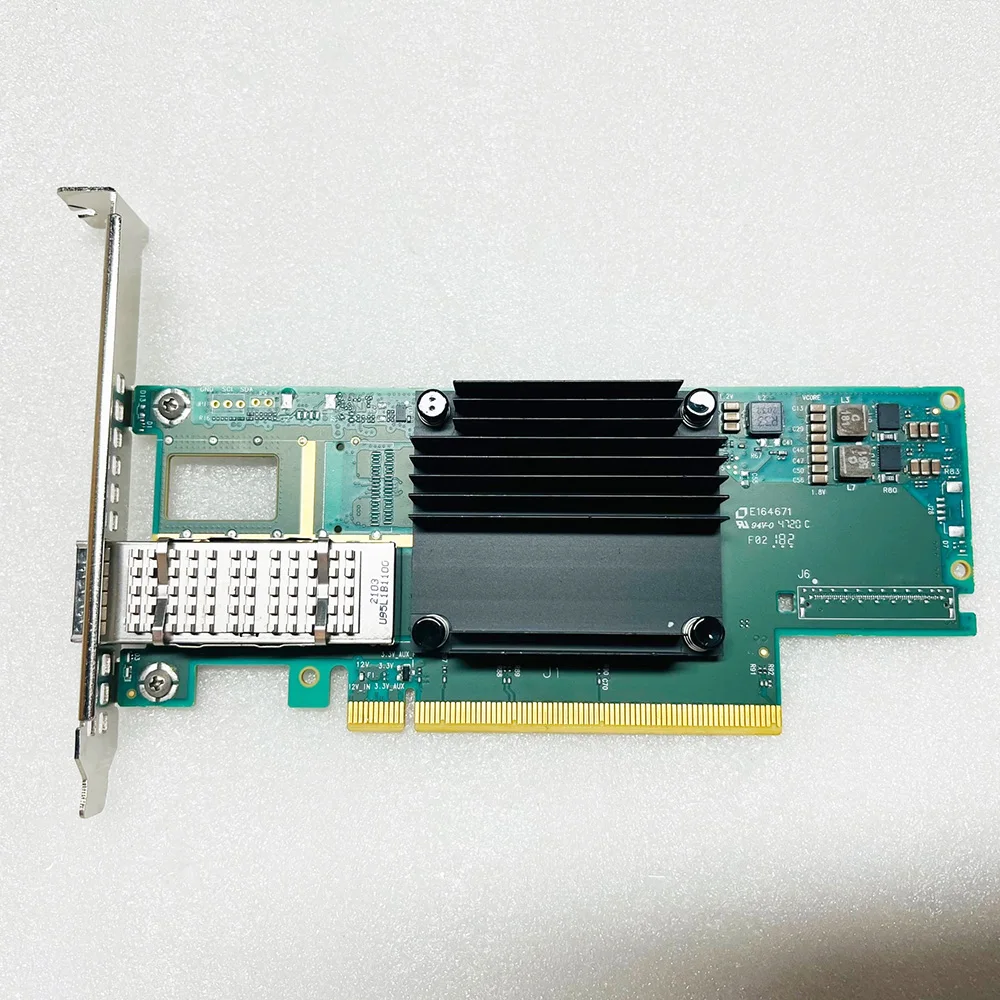 For HPE IB HDR100/EN 100Gb QSFP56 P23665-B21 P24248-001 P24754-001 CX653105A Single-Port 10 Gigabit Network Card 7 For HPE IB HDR100/EN 100Gb QSFP56 P23665-B21 P24248-001 P24754-001 CX653105A Single-Port 10 Gigabit Network Card - Image 5