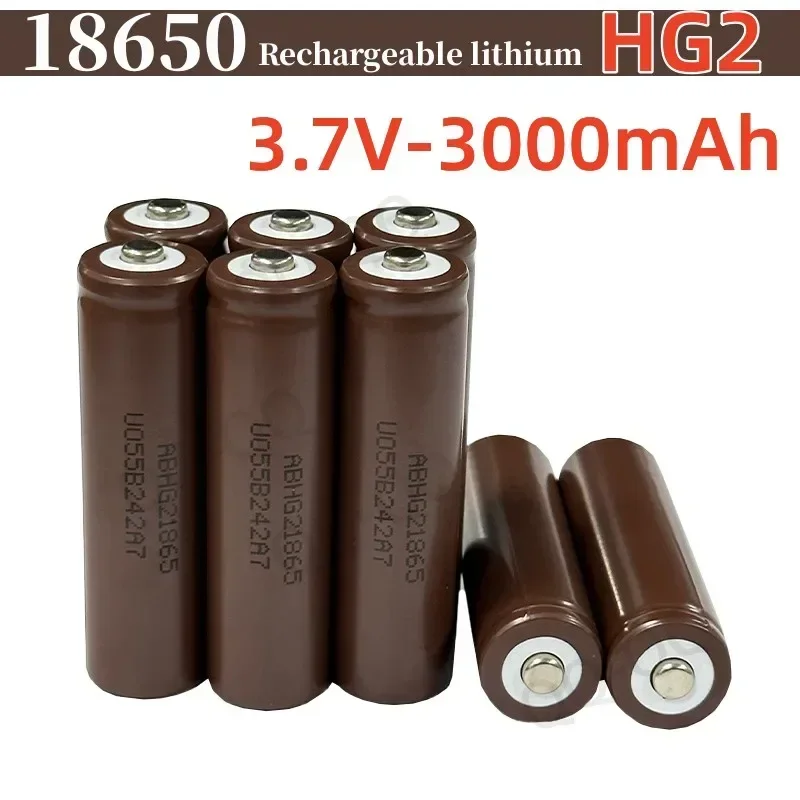 

2023New Rechargeable Battery Best-selling 18650 Battery Lithium-ion Tip HG2 3.7V 3000mAh Suitable For Screwdriver Battery