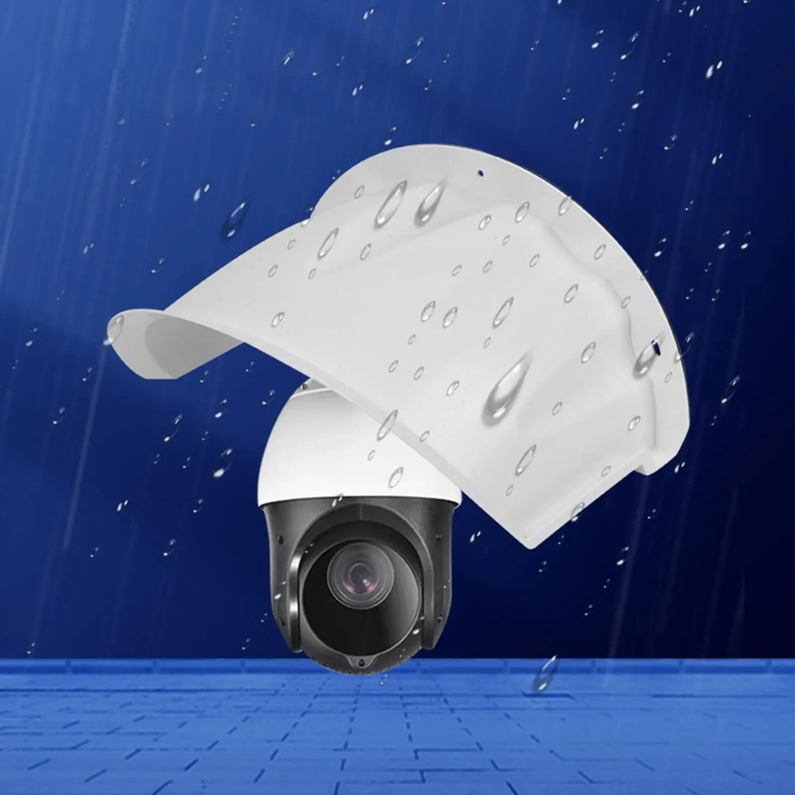 Security Camera Protection Case Stable Universal Durable Camera Cover Shield Housing Shield Weatherproof Rain Sun Shade