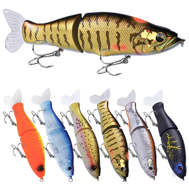 30G 135mm Joint Giant Big Hard Bait  Balam Fishing Lure Slow Sinking SwimBaitsIsca Artificiall Accessories