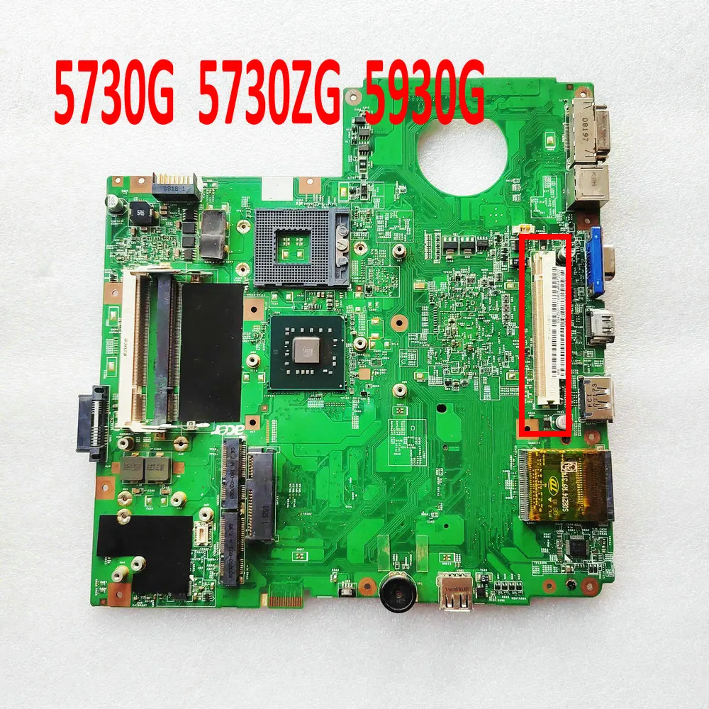 

48.4Z501.021 For Acer Aspire 5730G 5730ZG 5930G Laptop Motherboard 07246-2 Mainboard DDR2